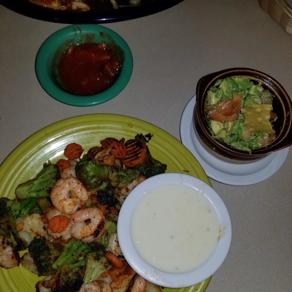Grilled Shrimp with Vegetables