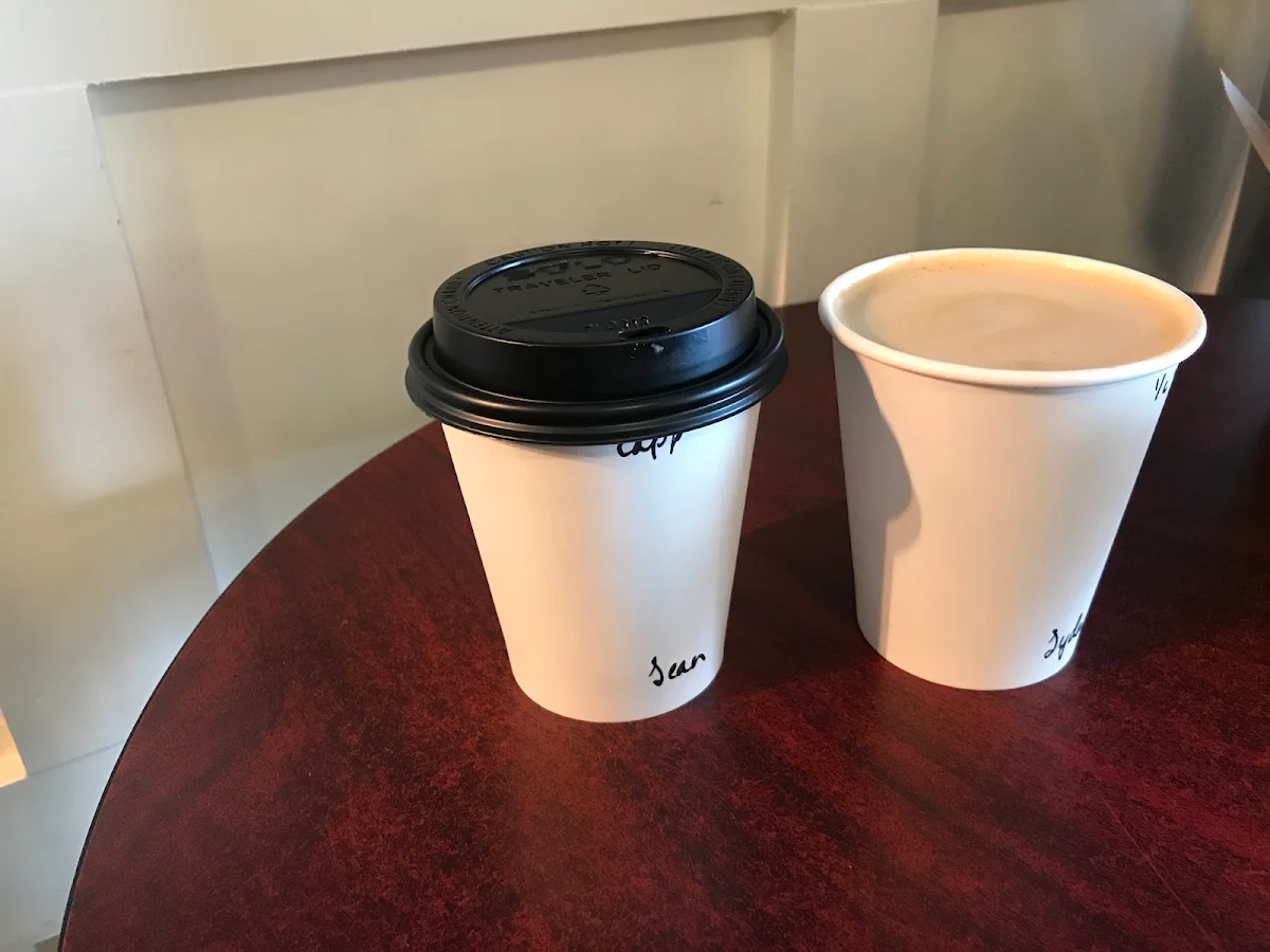 Cappuccino and a Latte