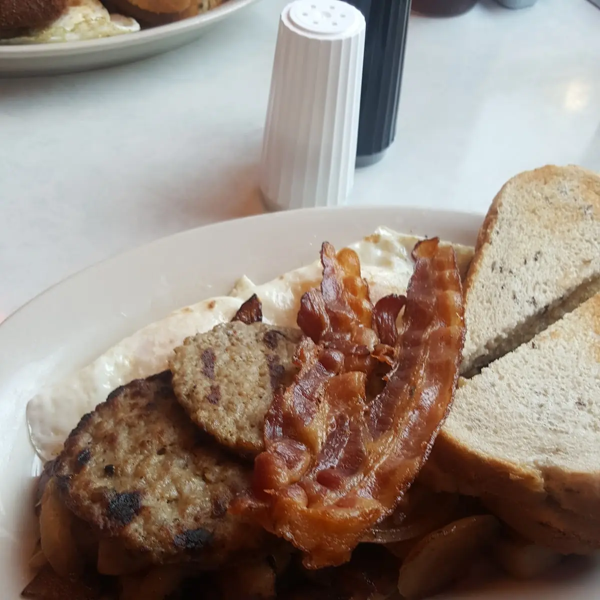 Bacon Sausage Ham or Scrapple
