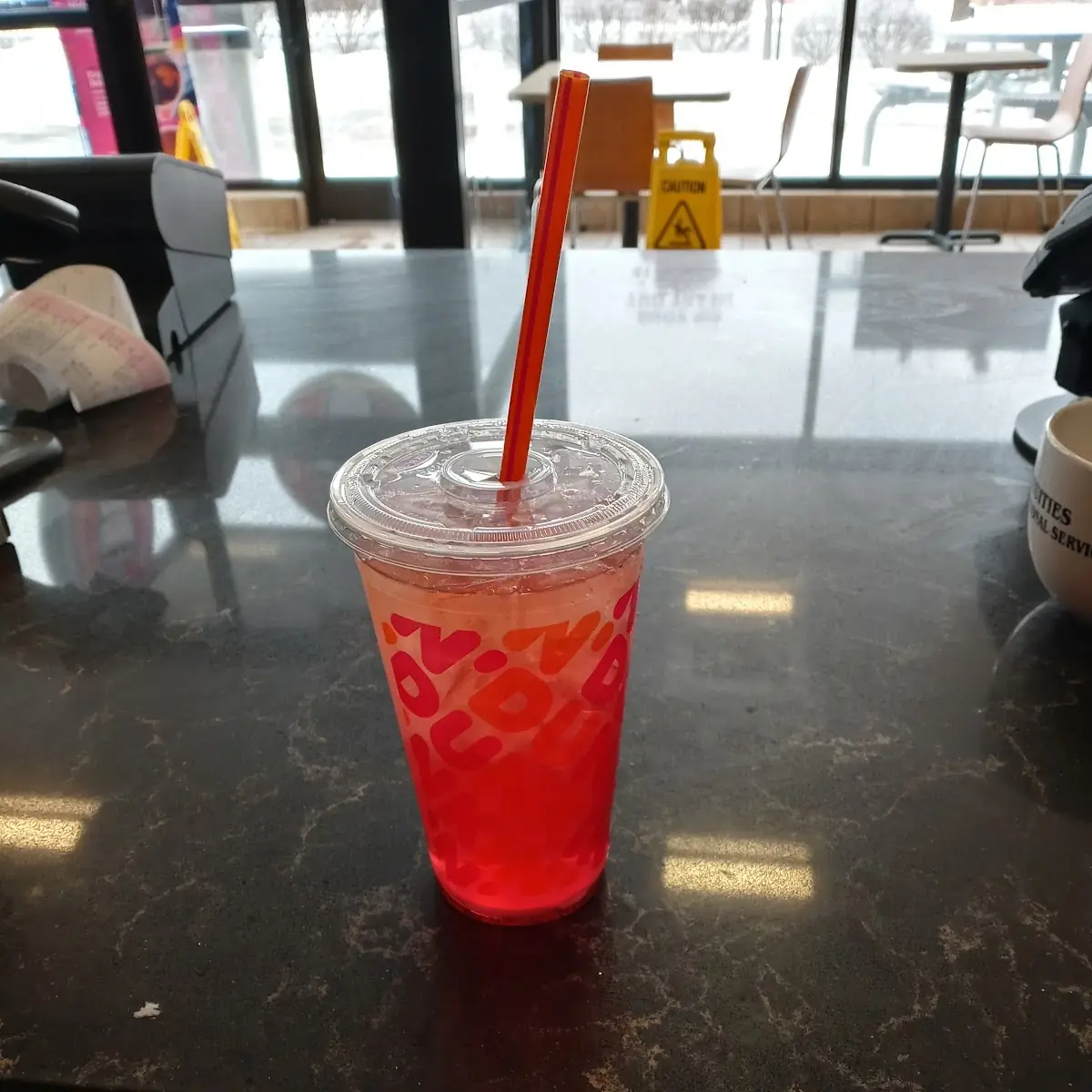 Strawberry Dragonfruit Dunkin' Refresher