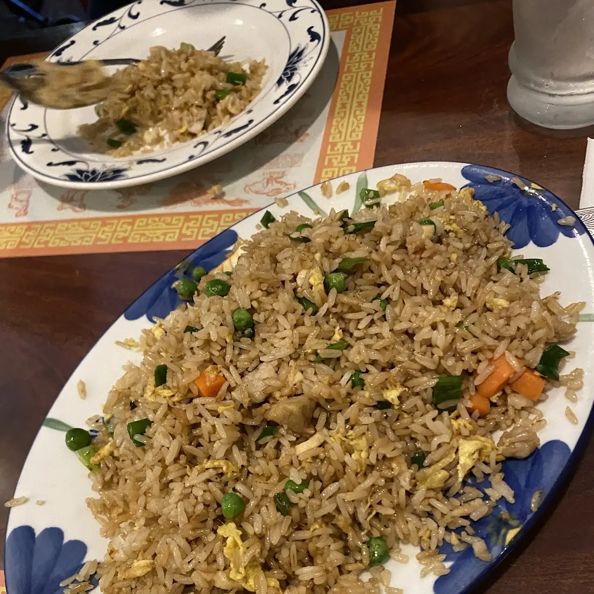 Chicken with Salted Fish Fried Rice