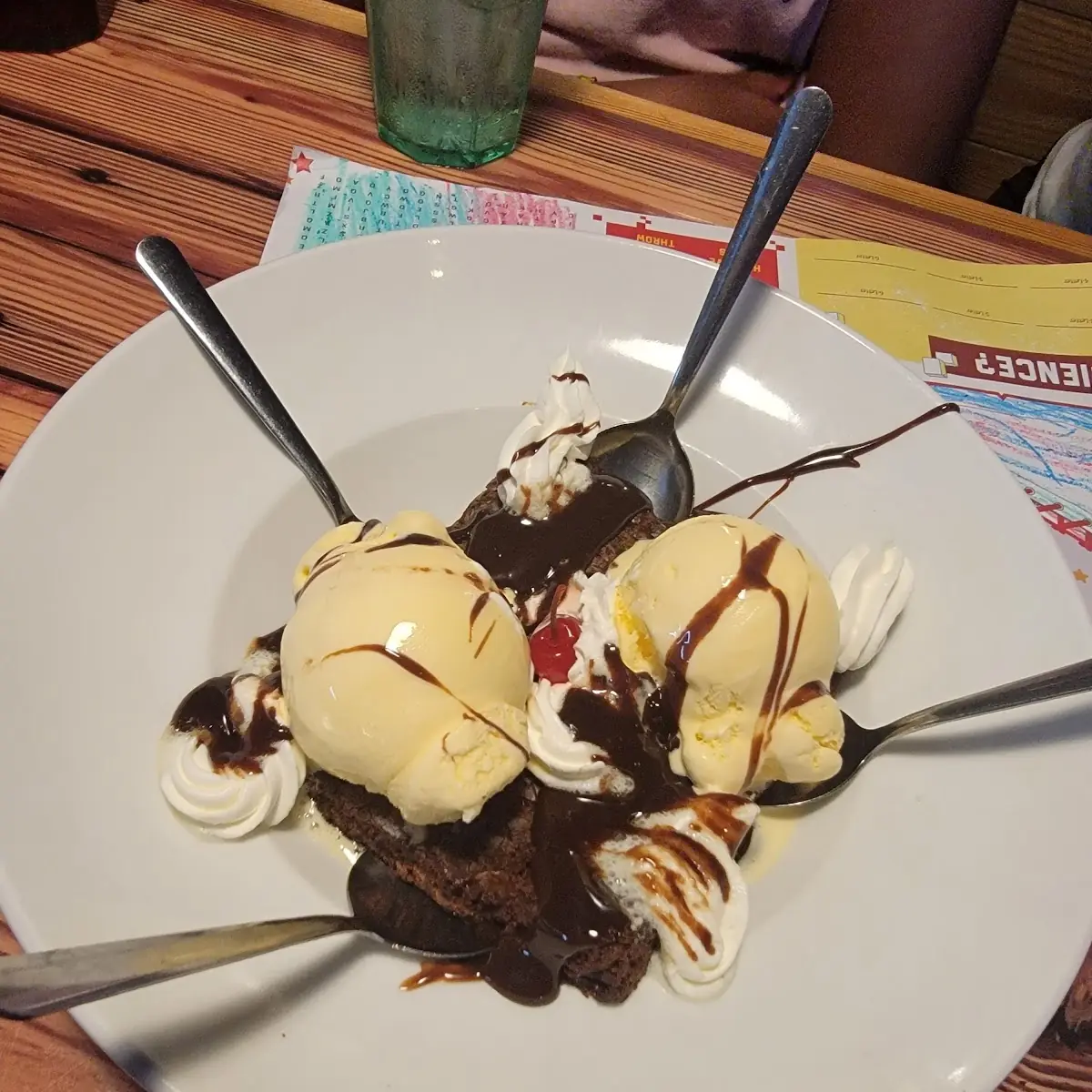 Ghirardelli Chocolate Brownie Sundae