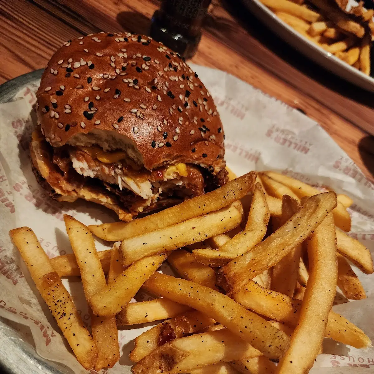 Mushroom Swiss Burger
