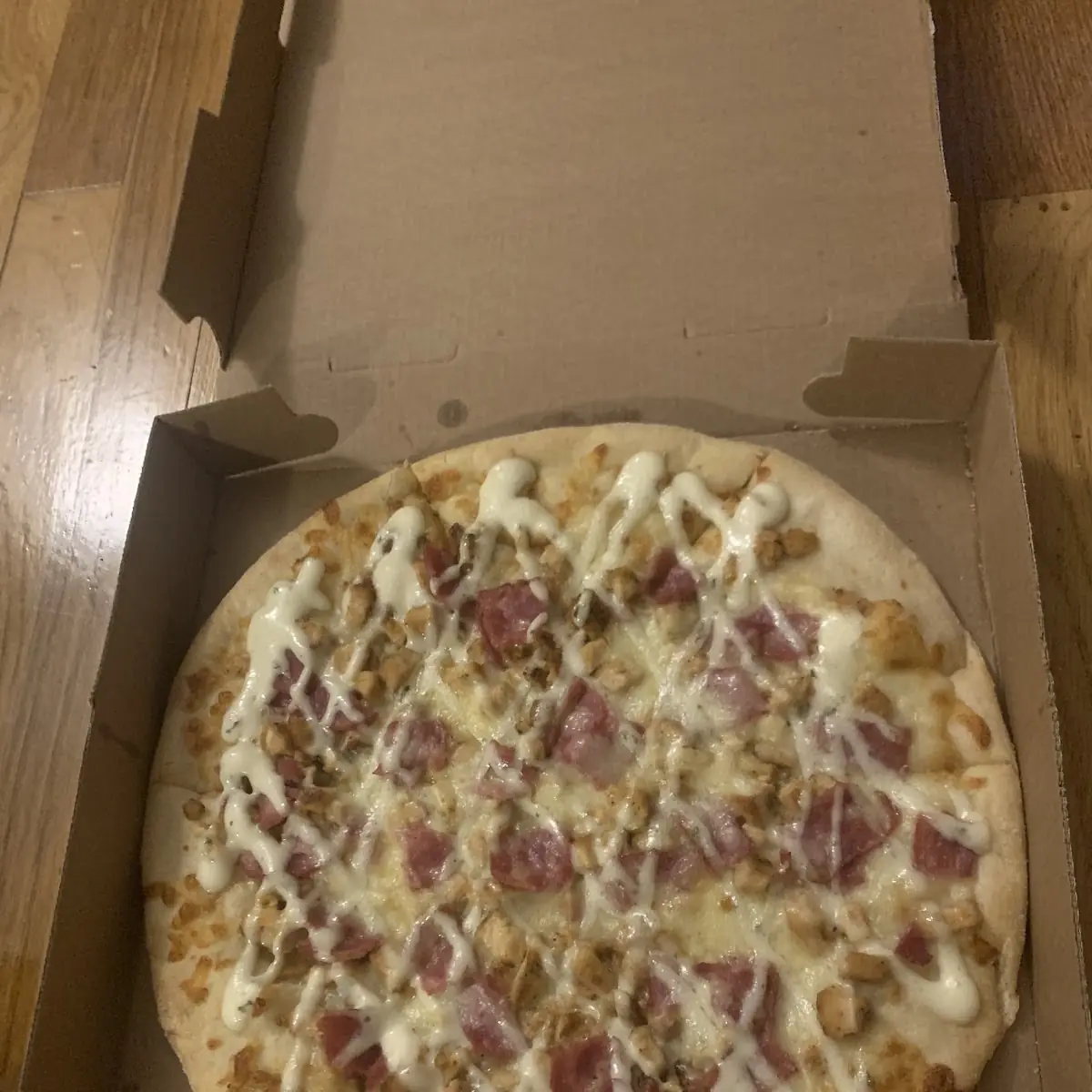 Chicken Bacon Ranch Pizza