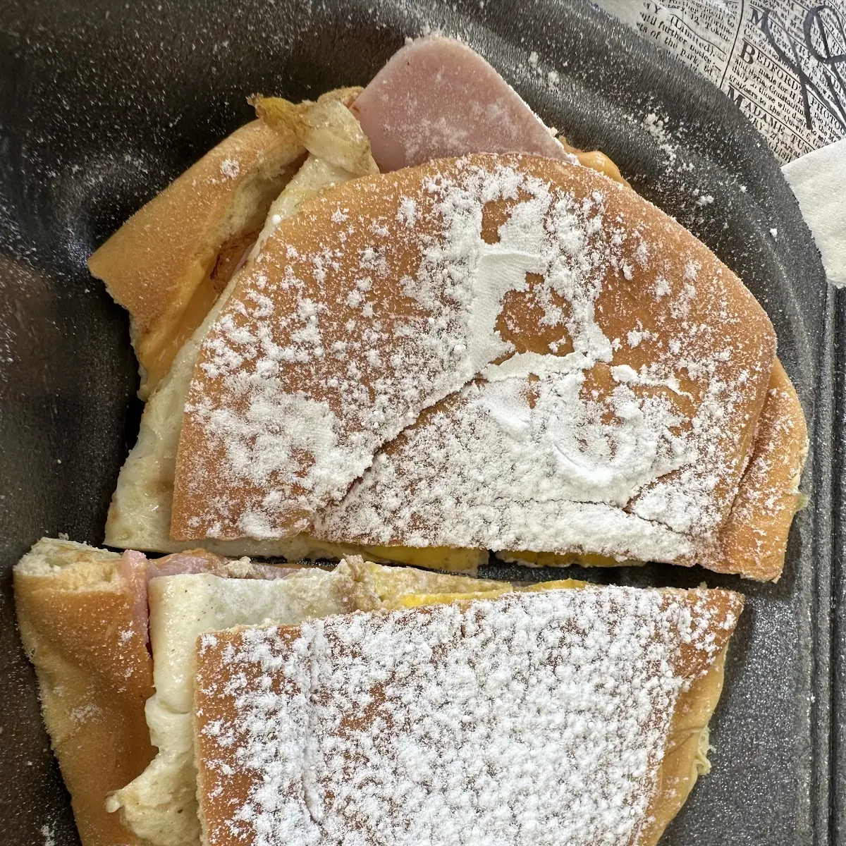 Jamón Queso Y Huevo