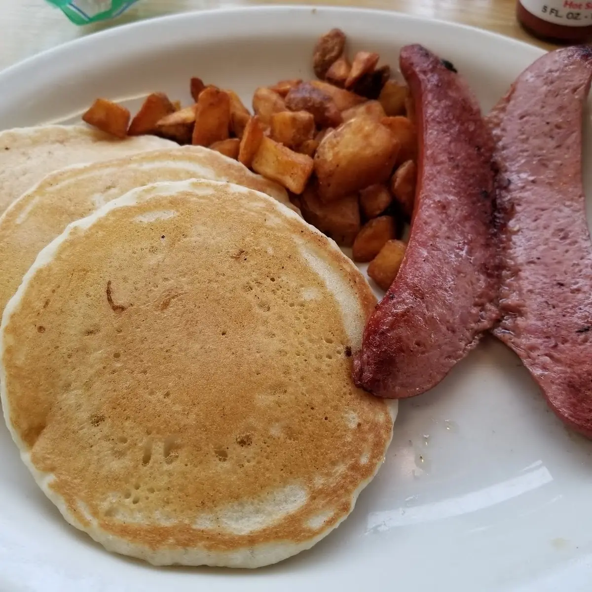 Pancakes Hash Browns Sausage