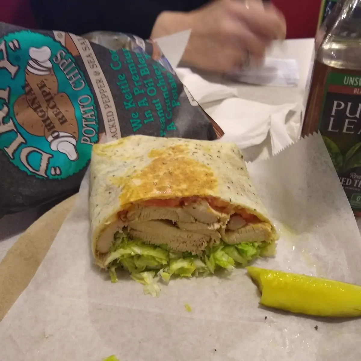 Grilled Chicken Caesar Wrap