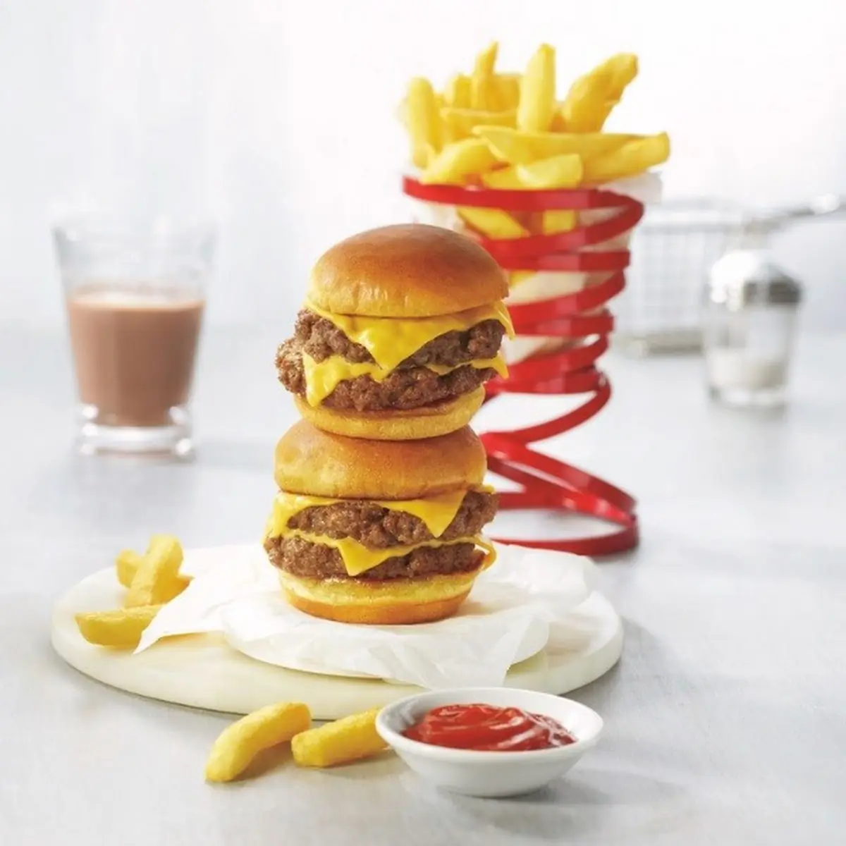 Limited Time Only New Triple Decker Bacon Cheeseburger