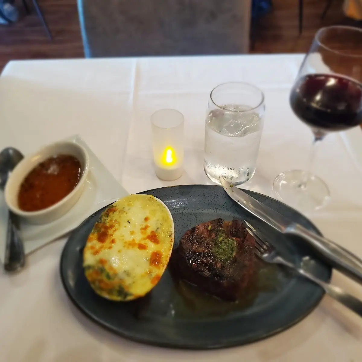 Filet Mignon Spinach Rockefeller