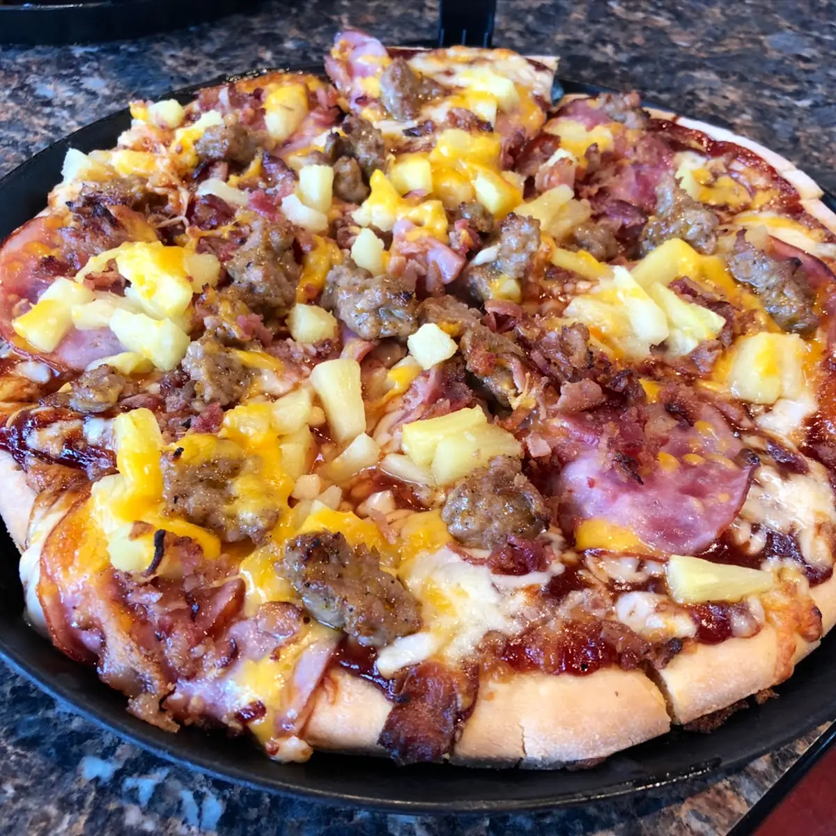 Bacon Cheeseburger Pizza Large