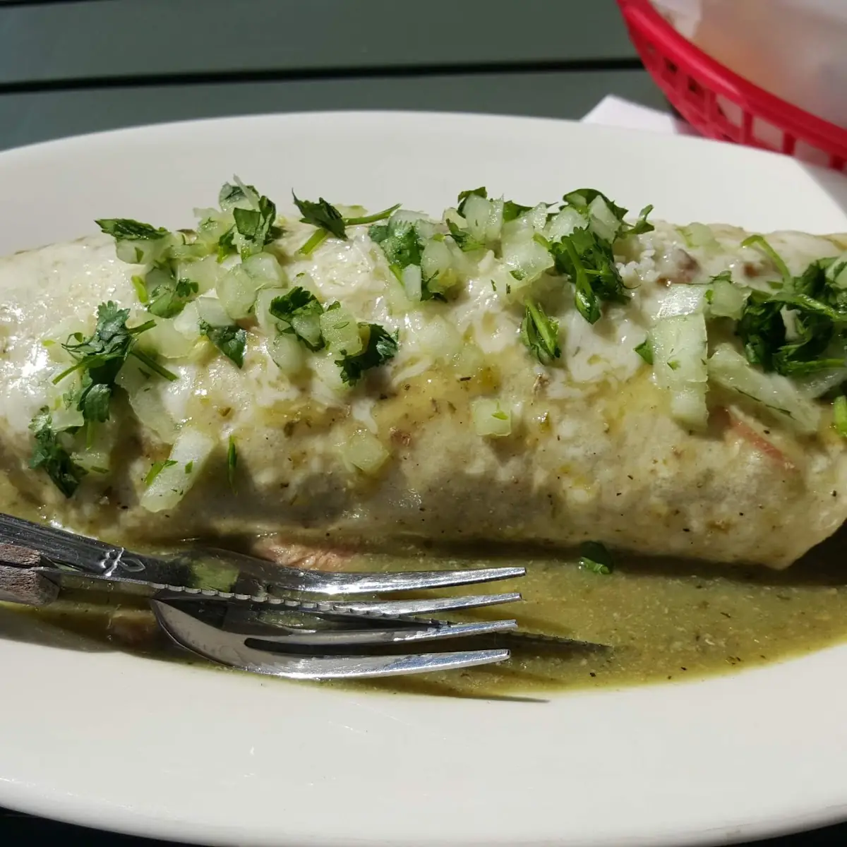 Beans & Rice With Cheese Burrito