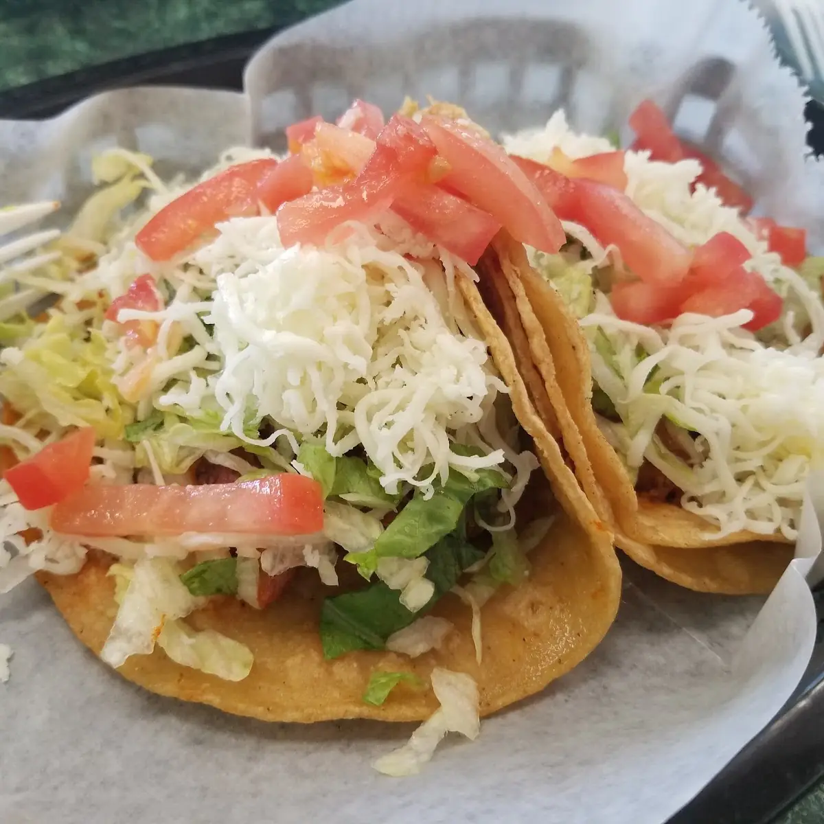 Red Chicken Tacos