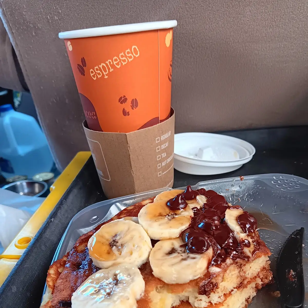 Chocolate Banana Pancakes