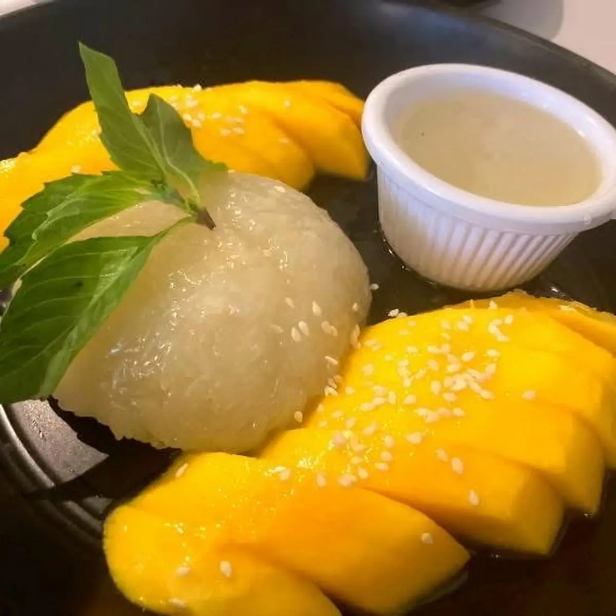 Sticky Rice with Custard