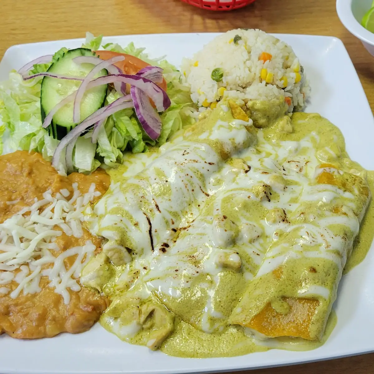 Chicken Enchiladas Verdes
