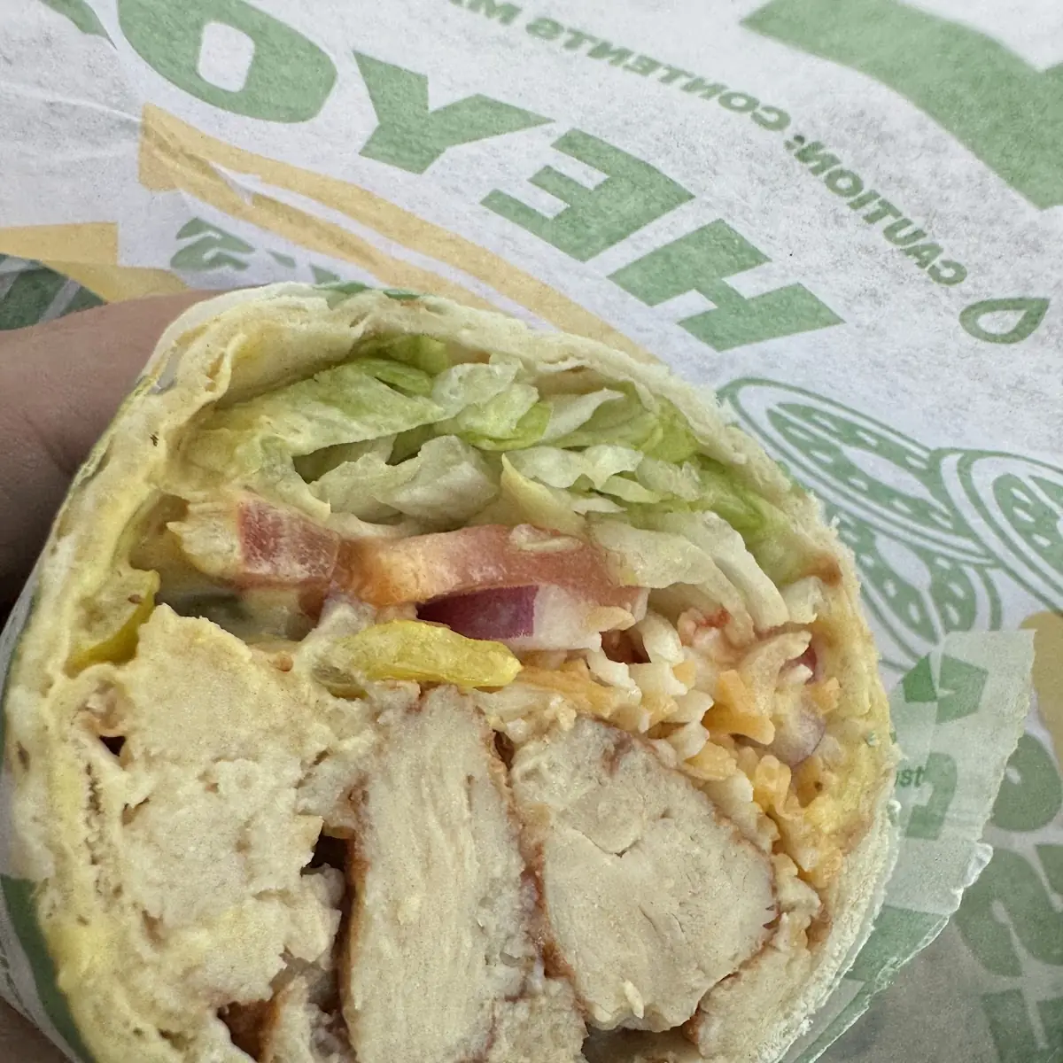 Honey Chicken Wrap