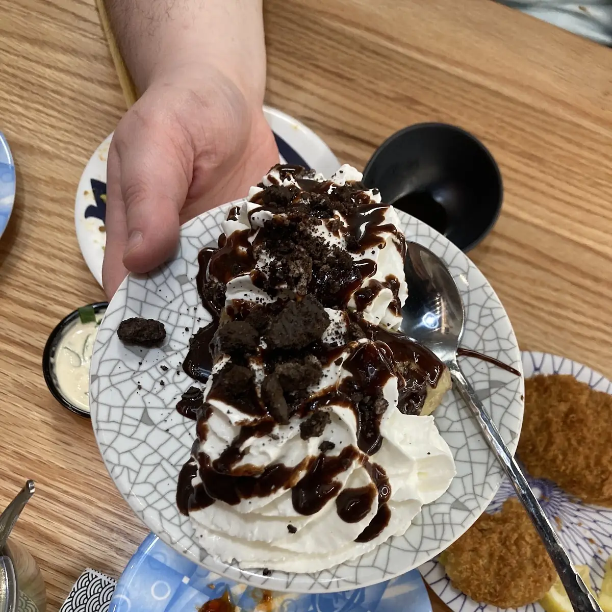 Cookies and Cream Tempura Mochi Ice Cream