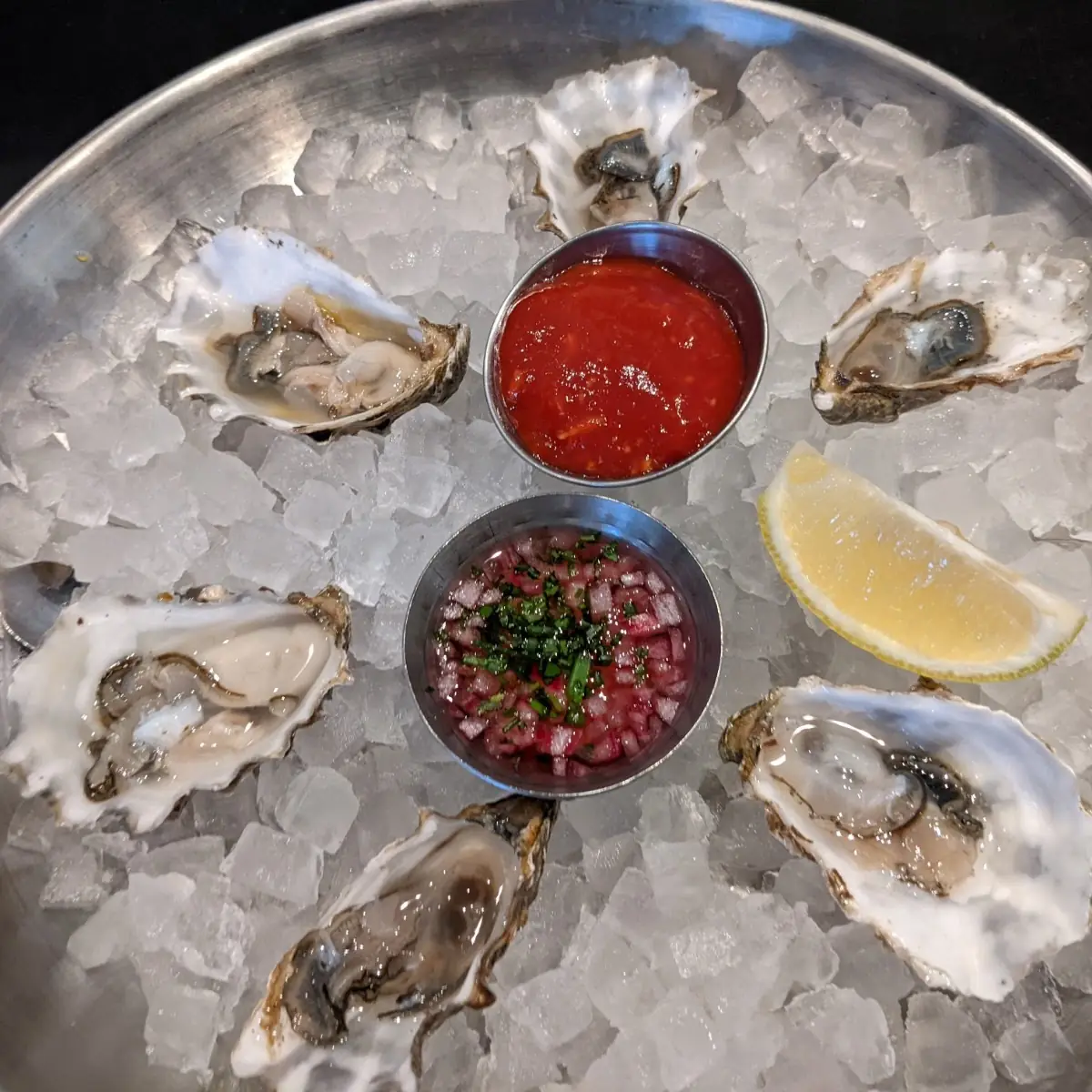 Hammersley Oysters on the Half Shell