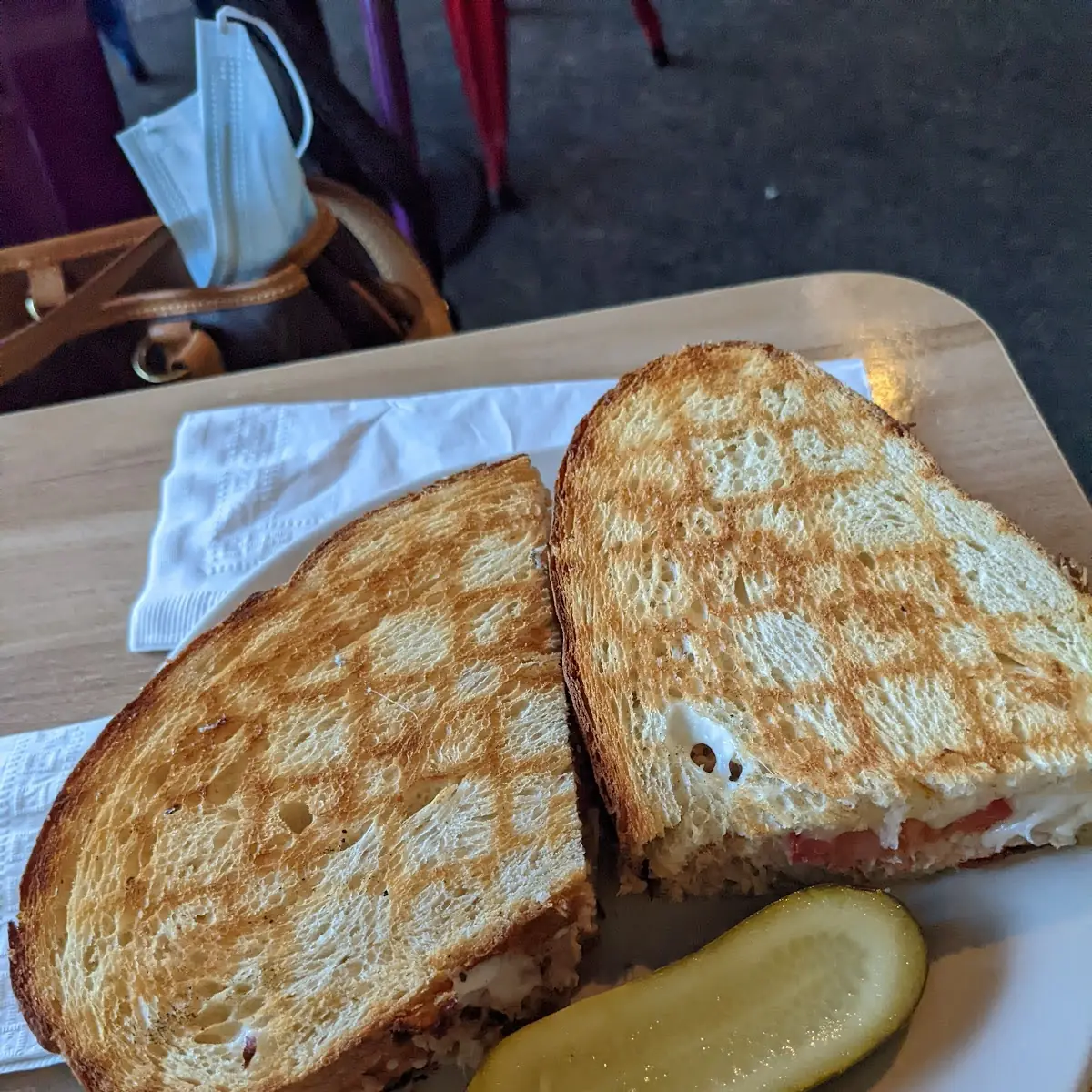 Tuna Melt on Rye