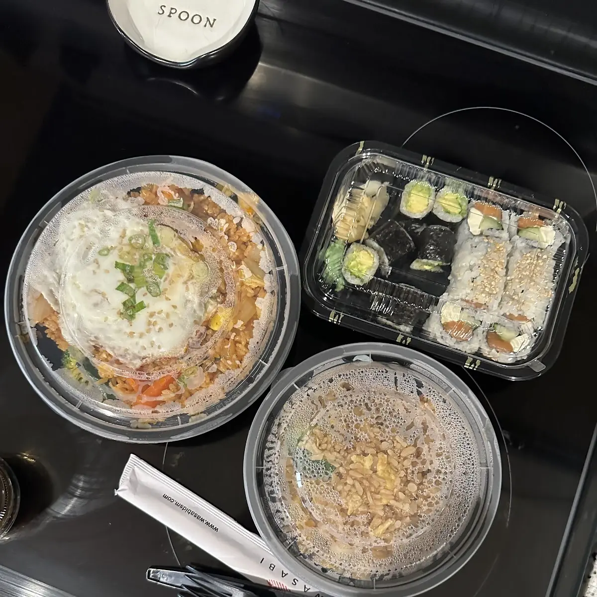 Steamed White Rice Tray