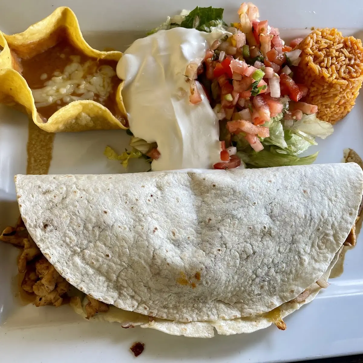 Chicken Fajita Quesadilla