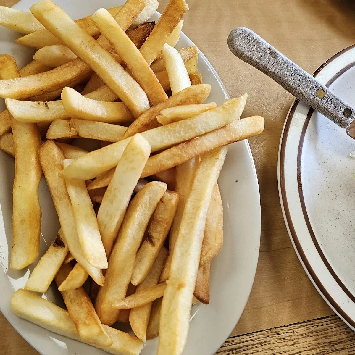 Burger and Fries