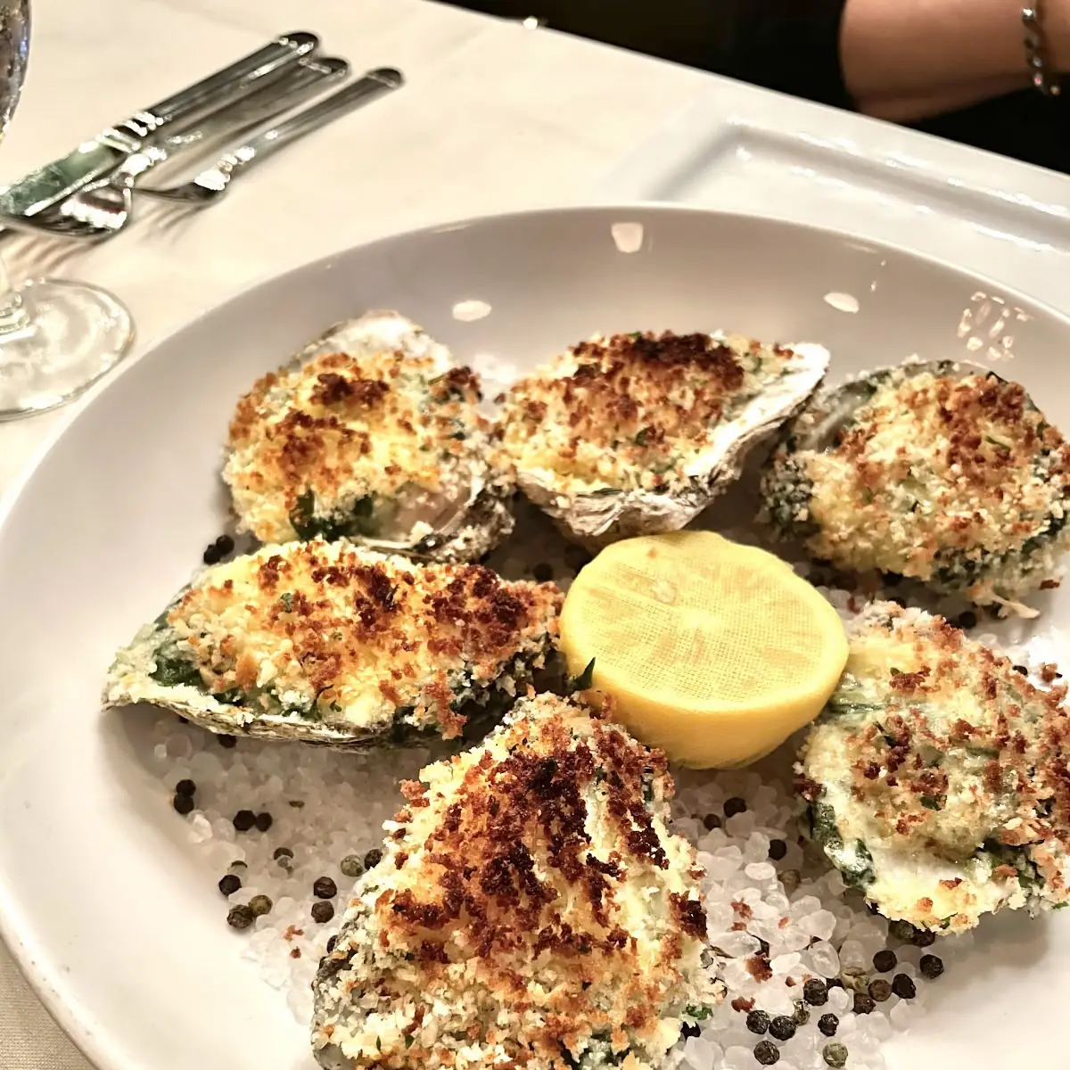 Oysters Rockefeller Half Dozen