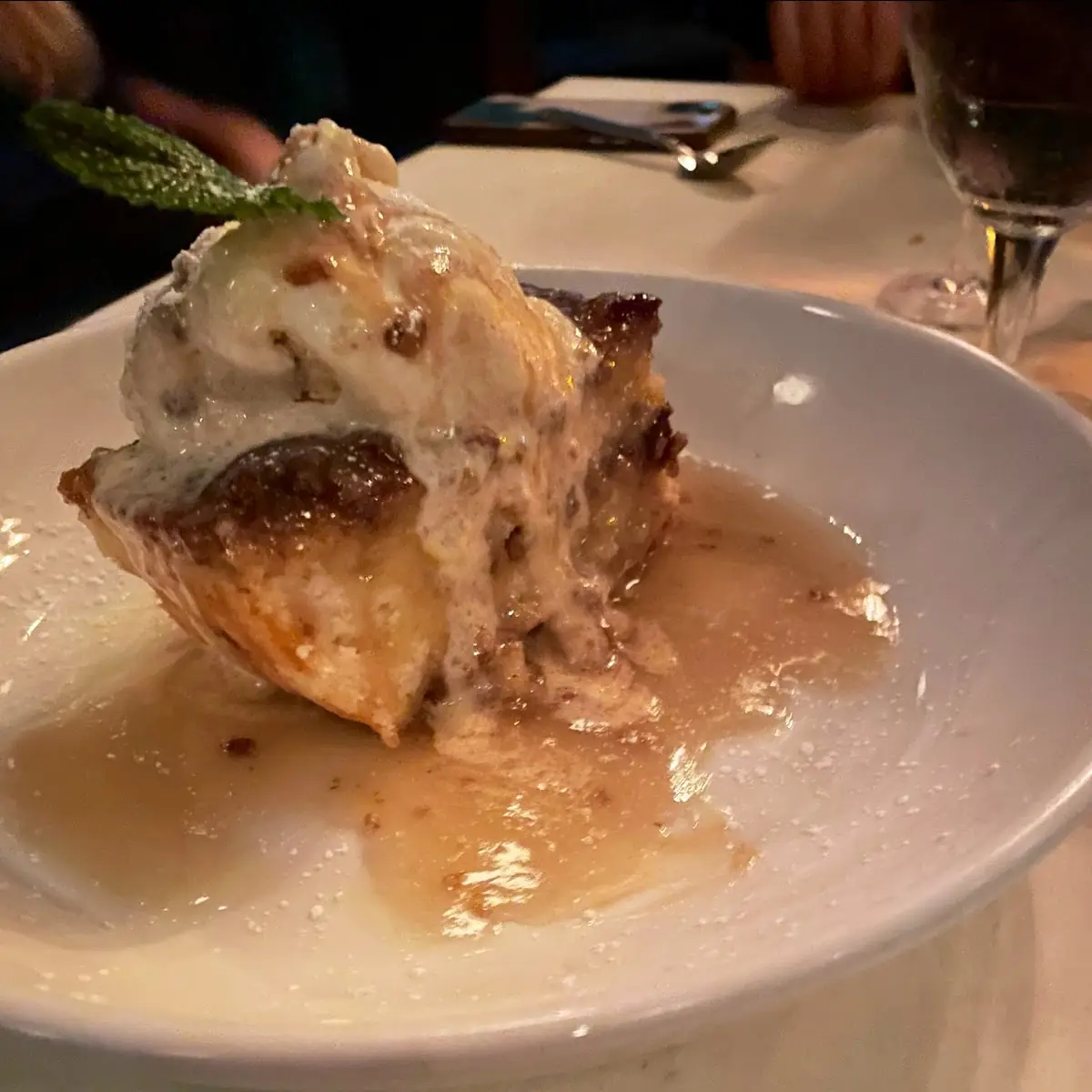 Whiskey Bread Pudding