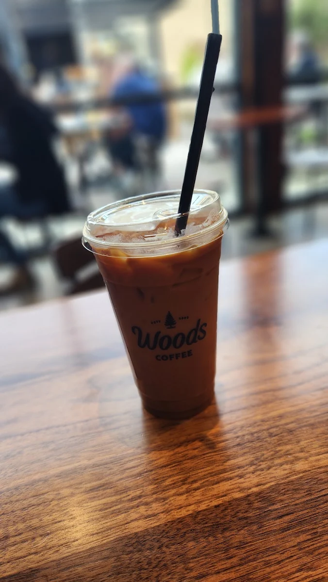 Sugar Free Hazelnut Americano with Cream