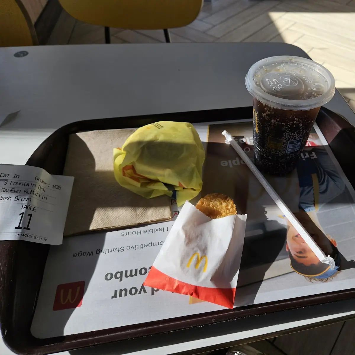 Sausage Egg and Cheese Meal