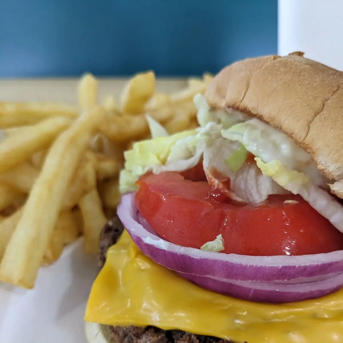 Cheeseburger Combo with Fries