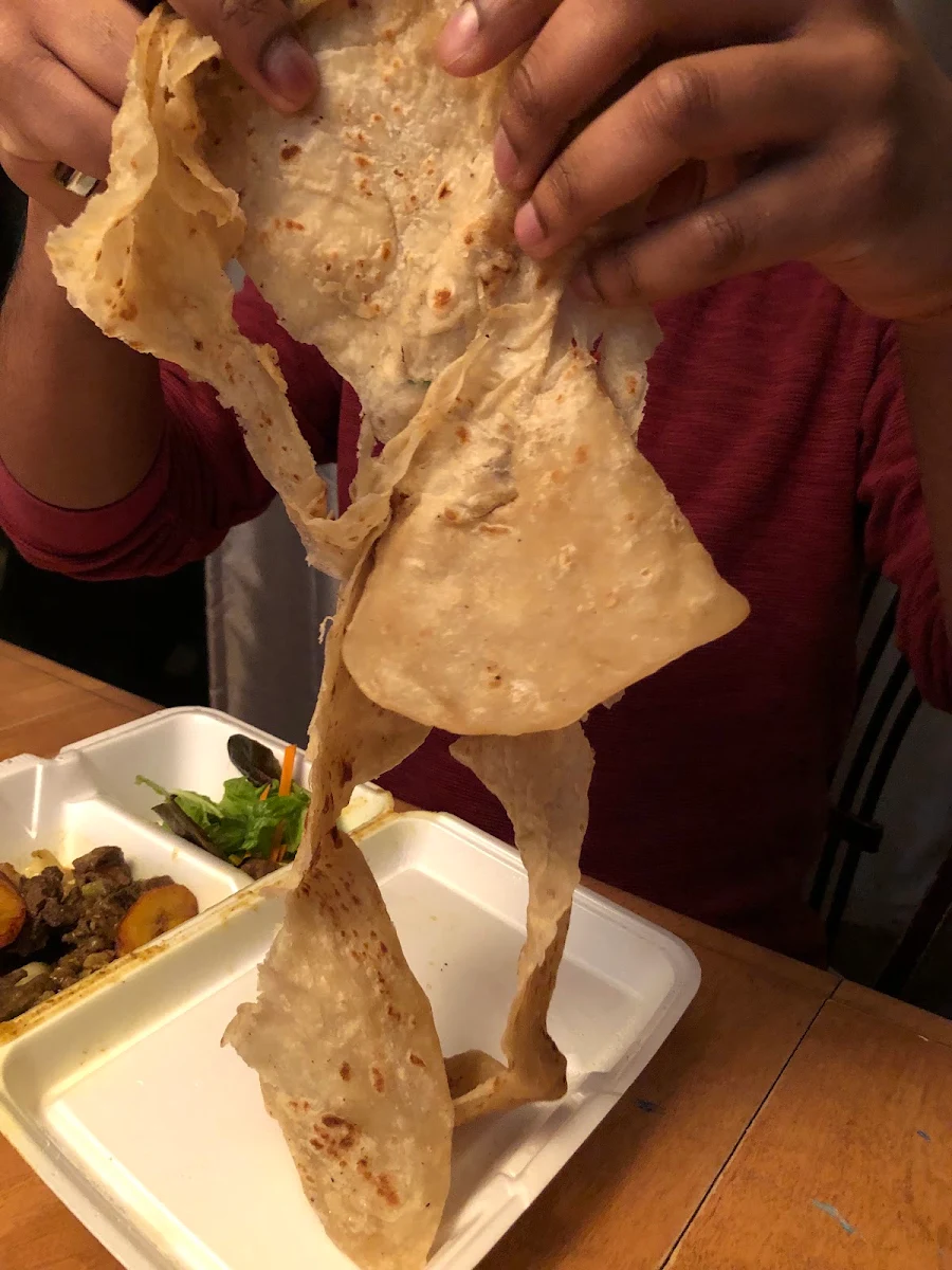Bust Up Shut Roti, Lil' Negril Island Grill