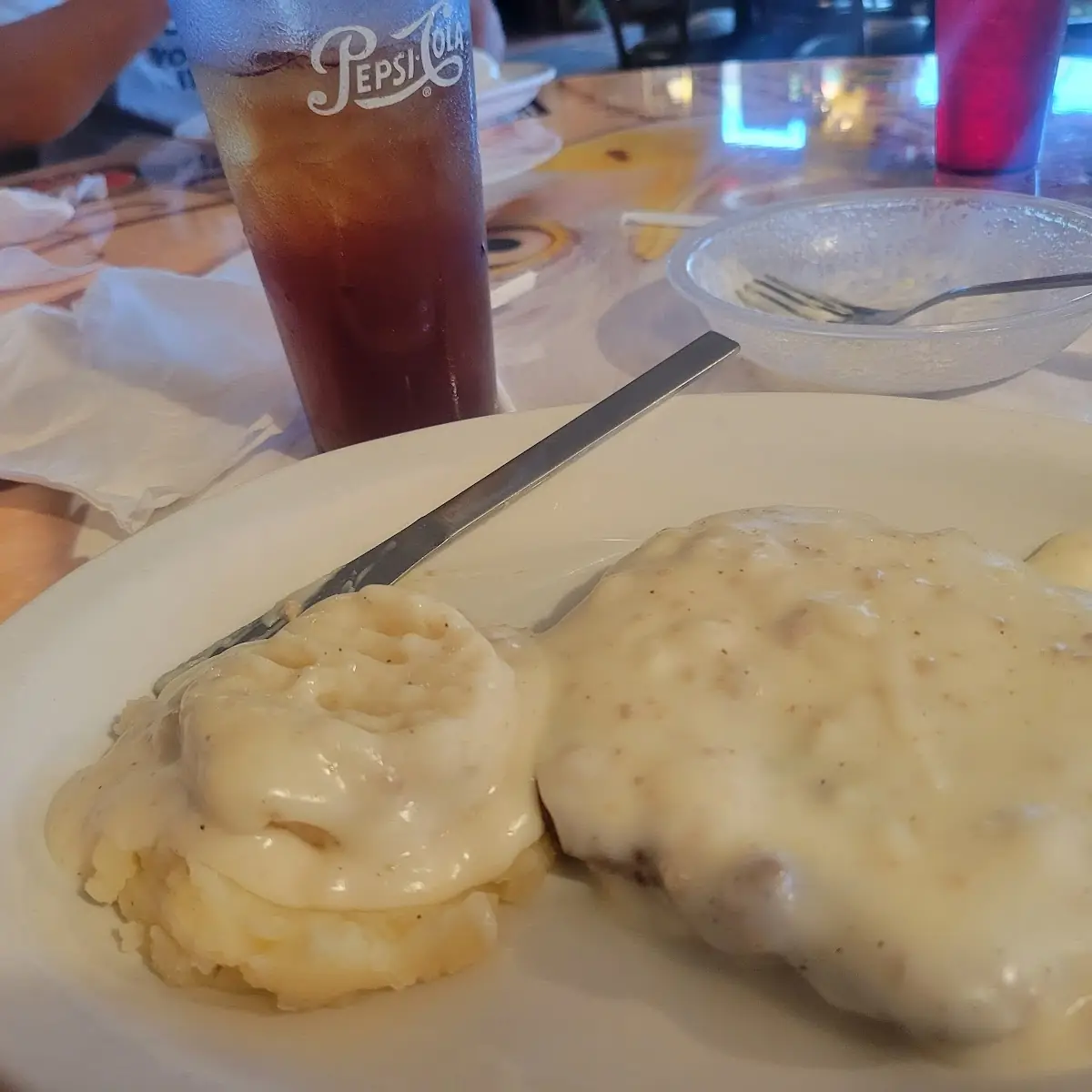 Chicken Fried Steak and Mashed Potatoes