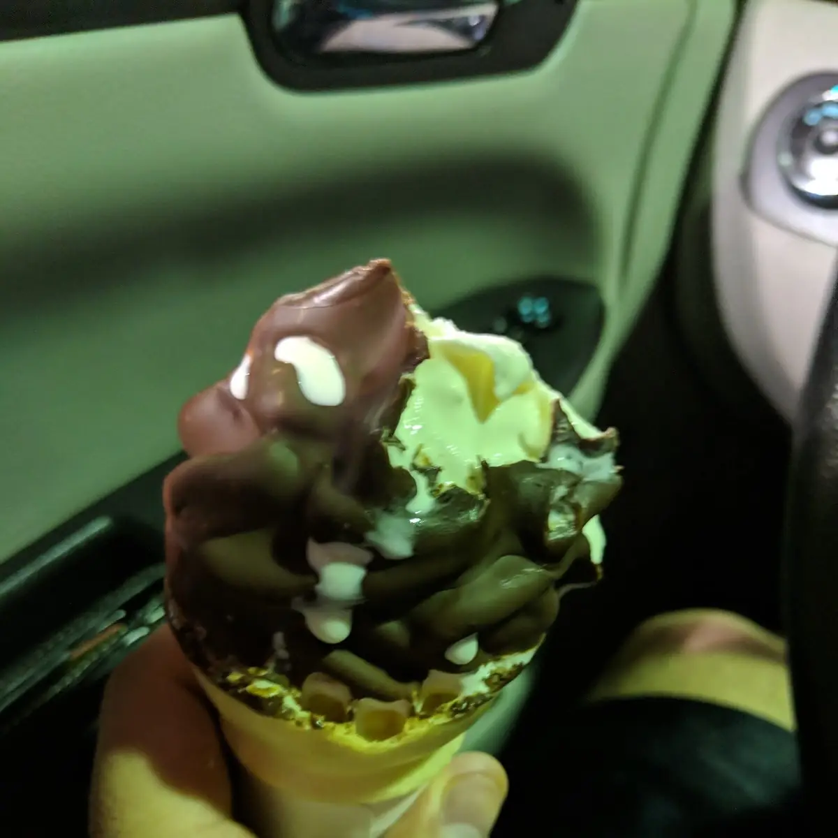 Chocolate Dipped Vanilla Soft Serve