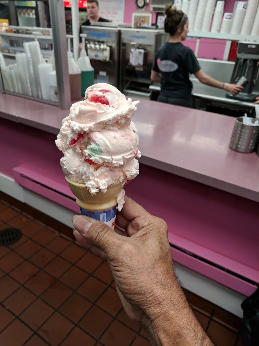 Cherry Vanilla Ice Cream