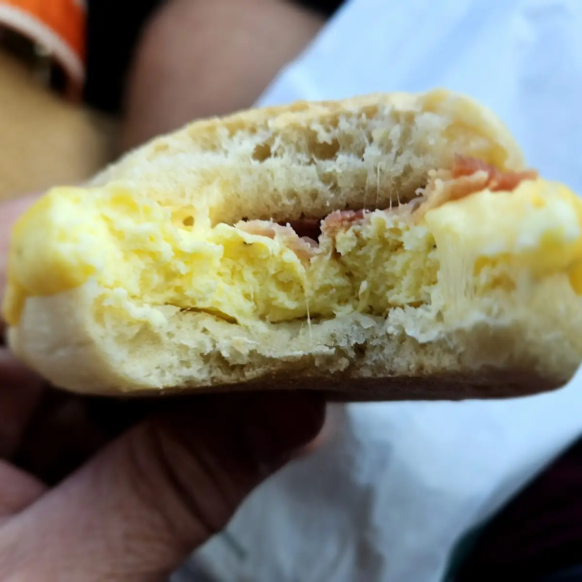 Bacon Egg Gouda Sandwich