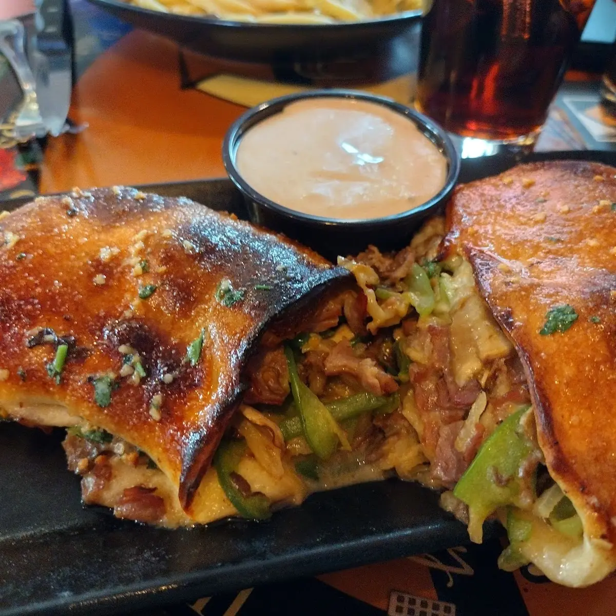 Philly Cheese Steak Stromboli