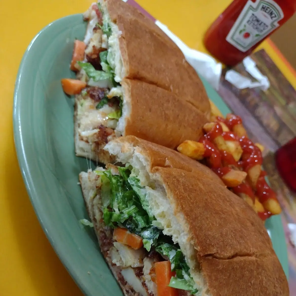 Breaded Chicken Torta Toluquenas