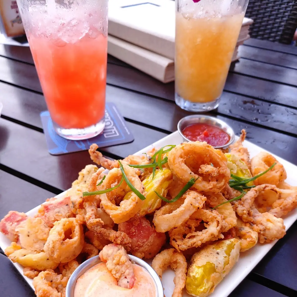 Calamari Rings with Pepperoncinis