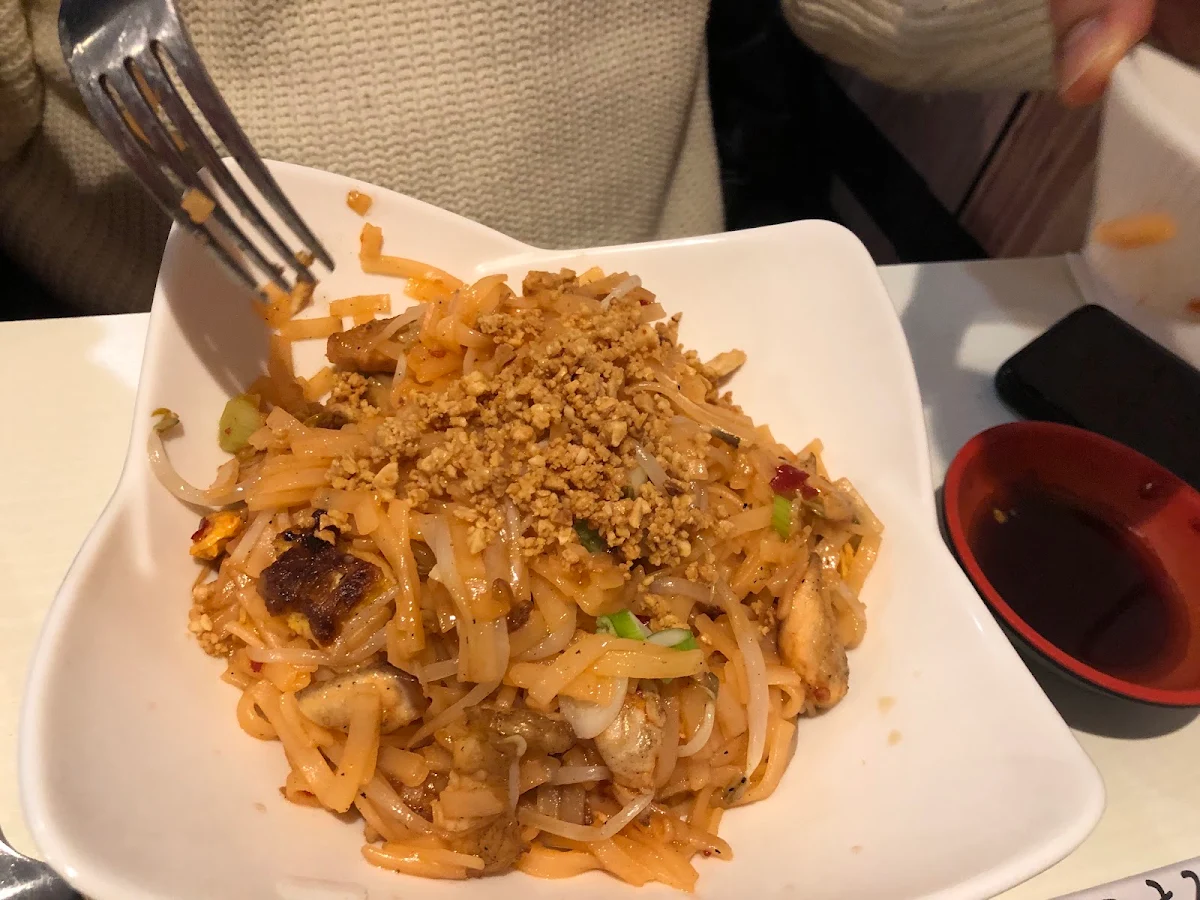 pu4 Pan Fried Beef Udon
