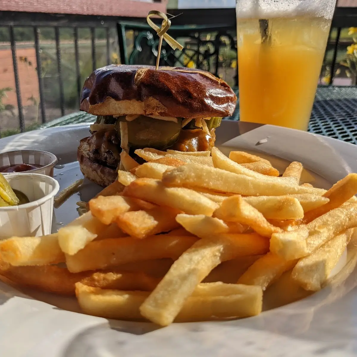 Pond Burger