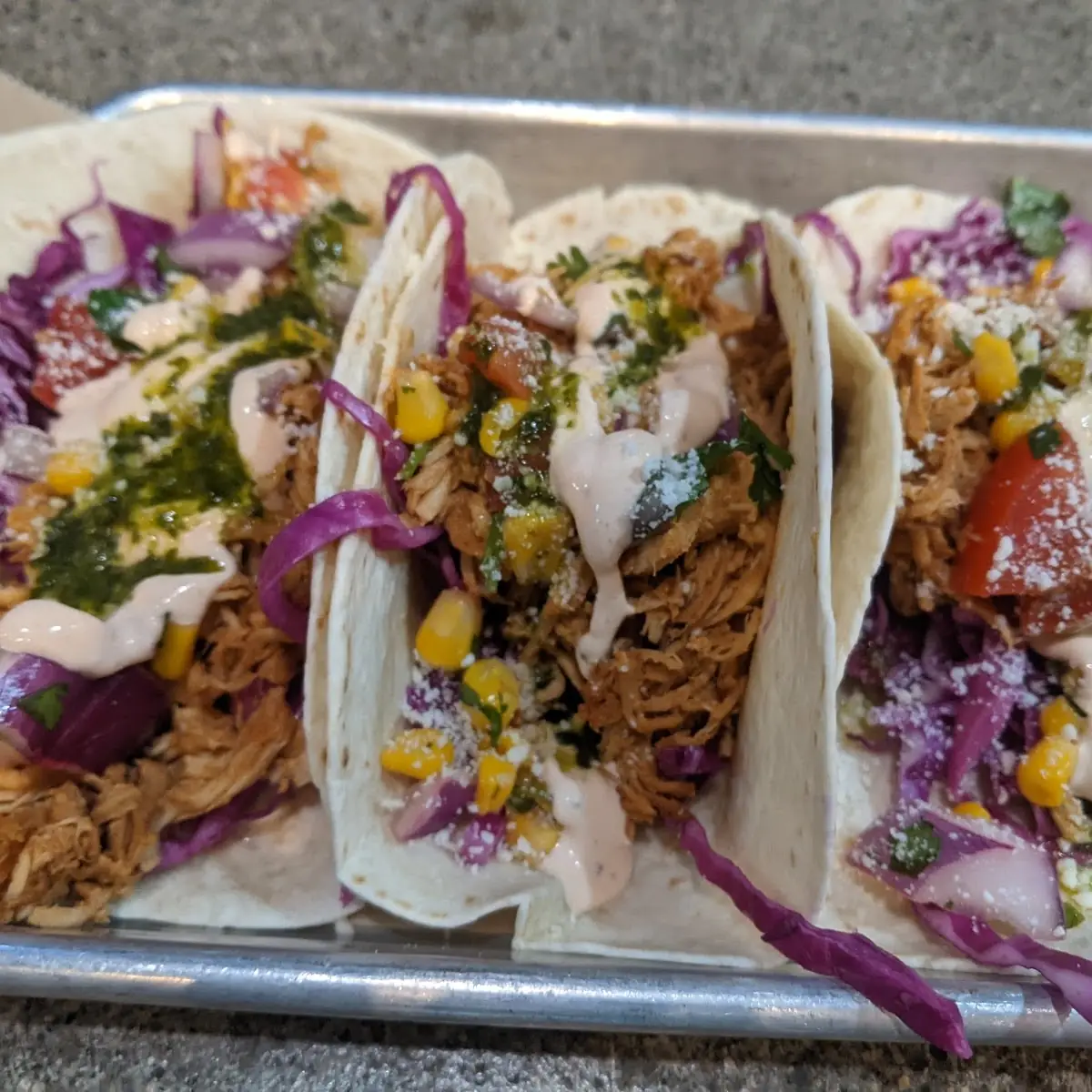 Tempura Cauliflower Tacos
