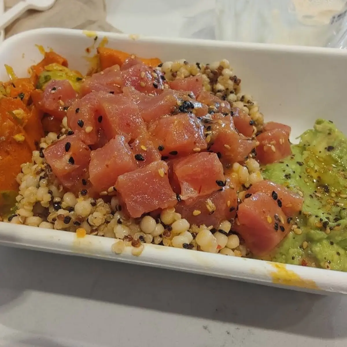 Tuna Poke Bowl with Quinoa