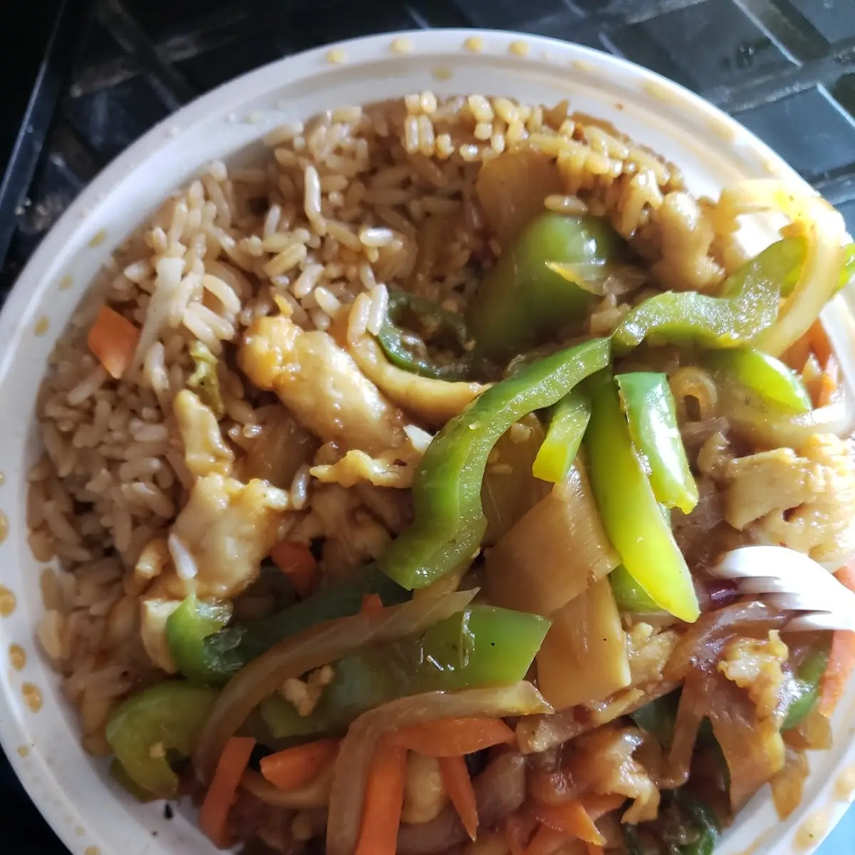 Garlic Chicken Lunch Special