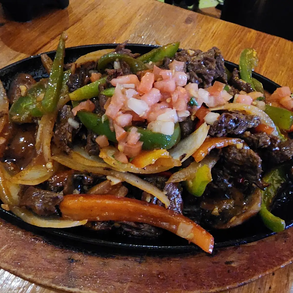 Steak & Shrimp Fajitas