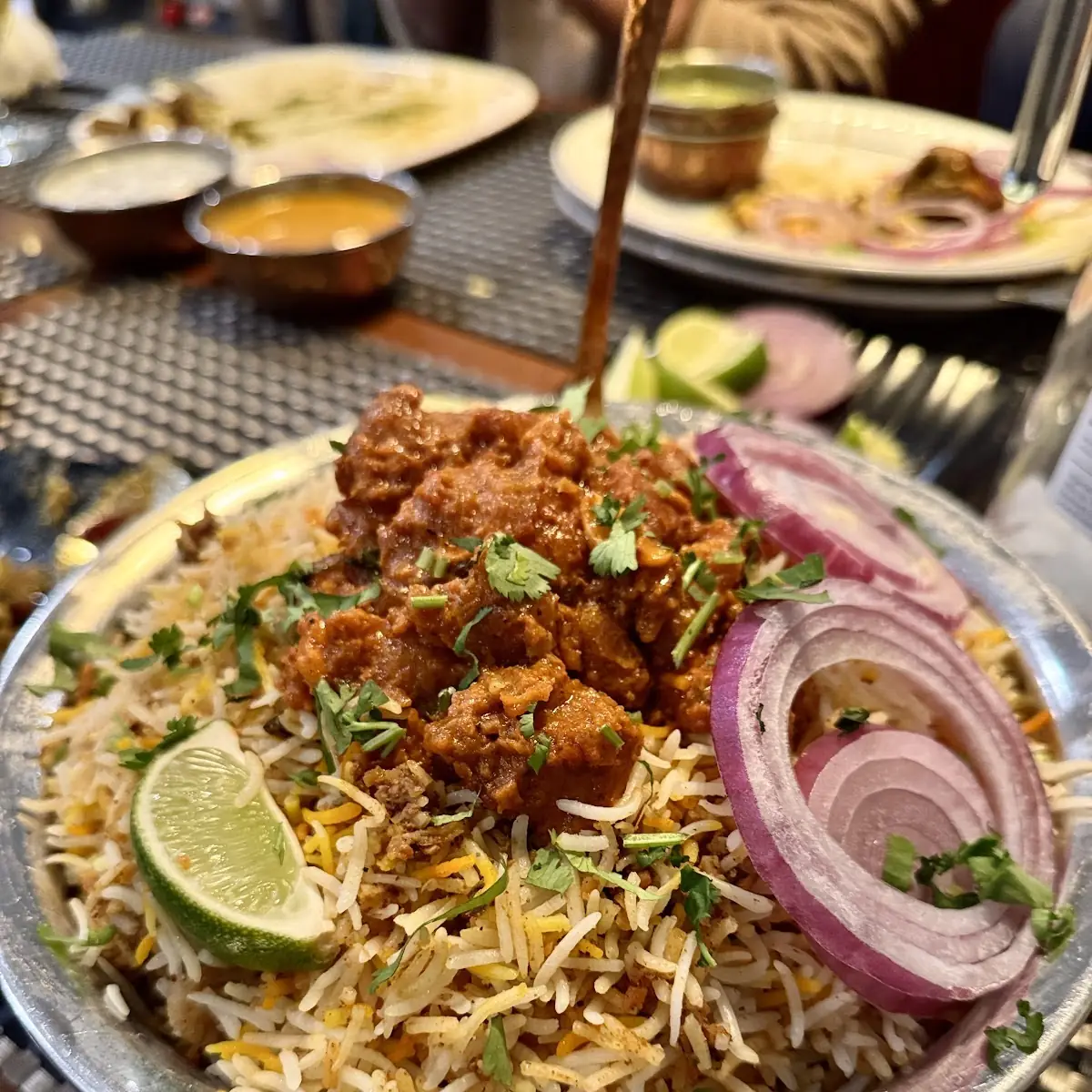 Gongura Chicken Biryani