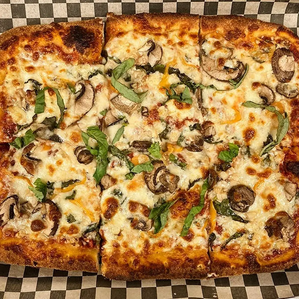 Metal Funghi Pizza