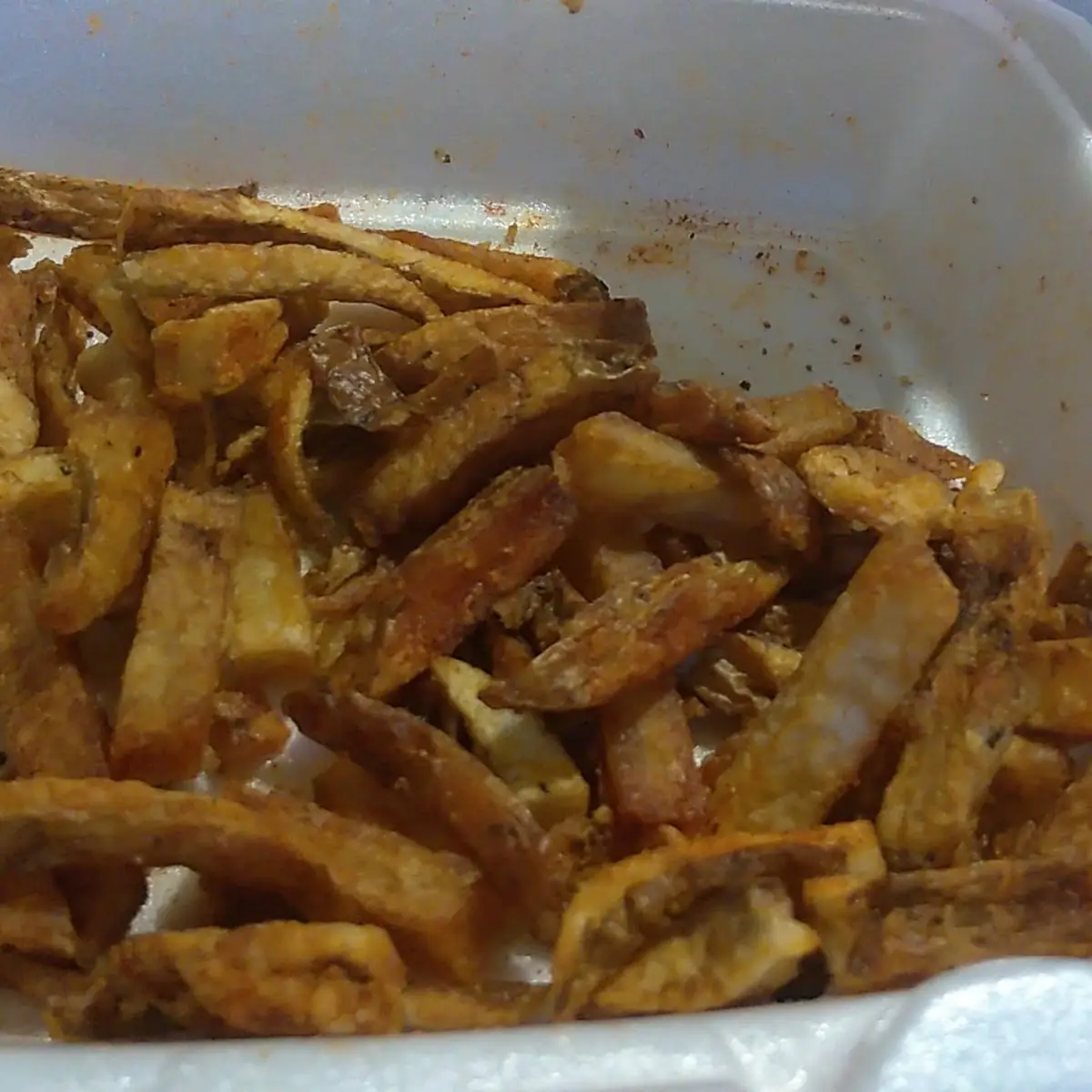 Over Cooked Fries