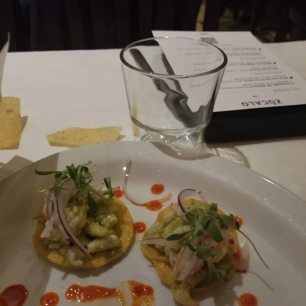 Ceviche Tostada