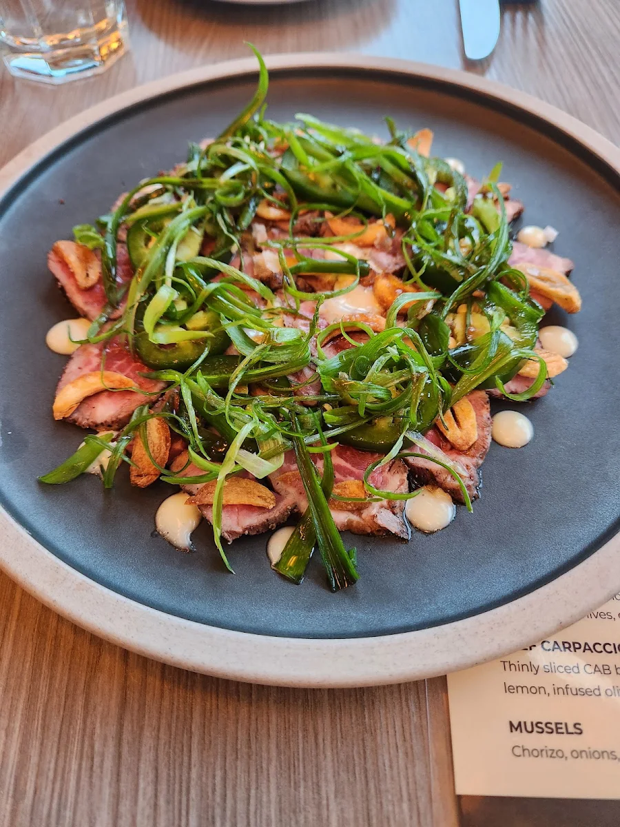 Beef Tataki, Cliffhanger Restaurant